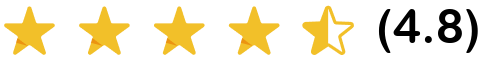 Trustpilot 4.8 rating