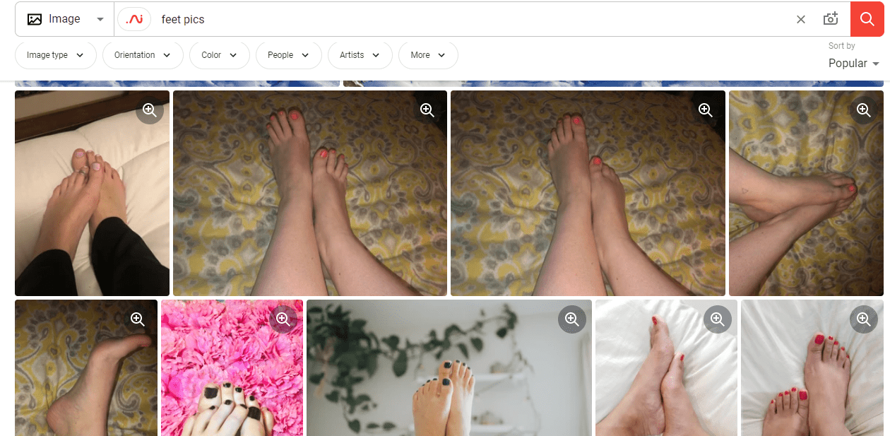 Sell feet pics on stock sites