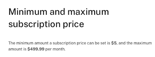 Fansly Subscriptions Price