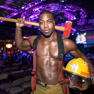 Fire Fighter Male stripper Outfit Idea