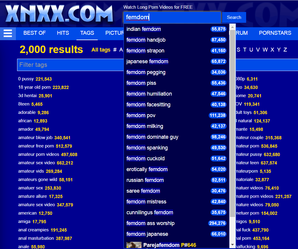 xnxx-search options for femdom