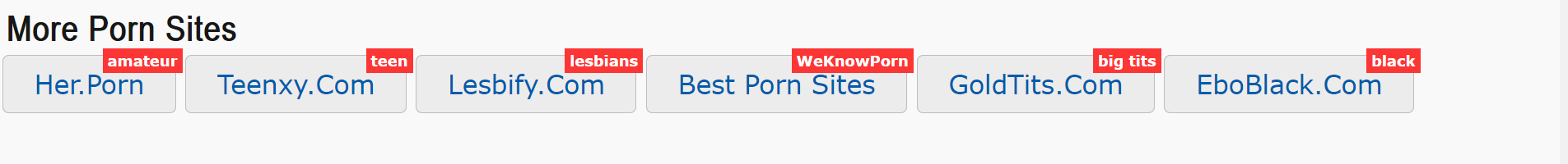 Selling Menu Bar and Footer Links - How to Build a Porn Aggregator Website