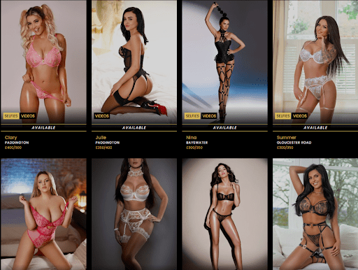 Dior Escorts Gallery with Profile Snapshots