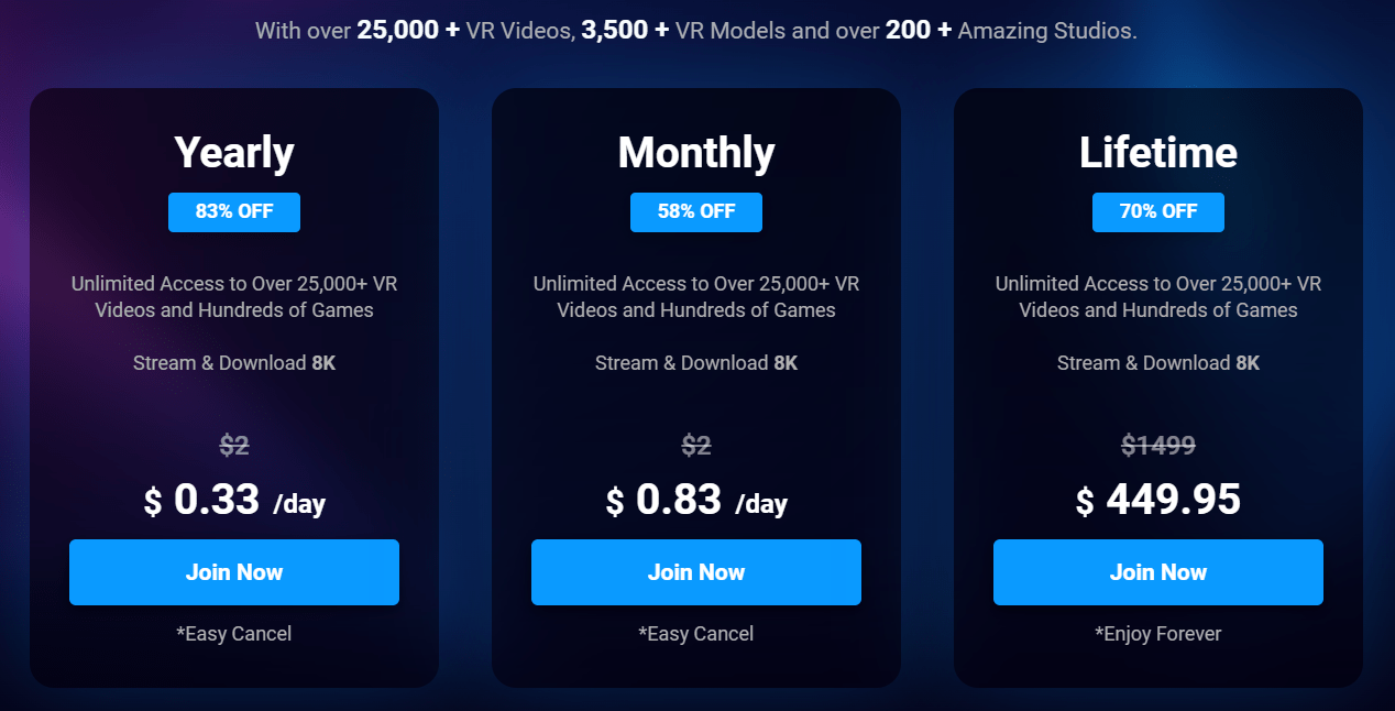 VR Porn Membership Models