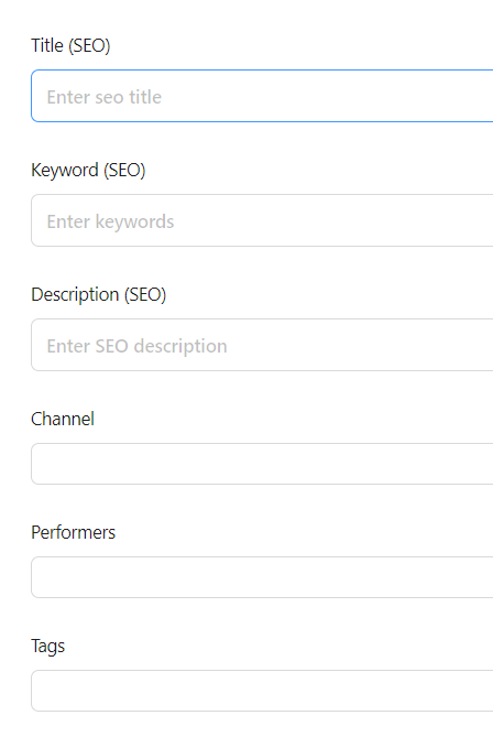 In-Built SEO Features in xStreamer by Adent.io