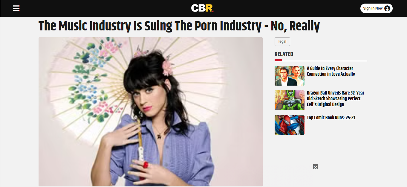 Music Industry Suing Porn Industry for Using Their Music Without License