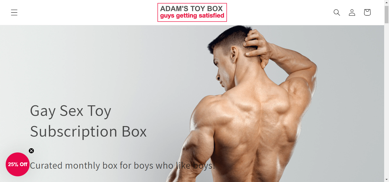 Gay Sex Toys Subscription Box by Adam’s Toy Box