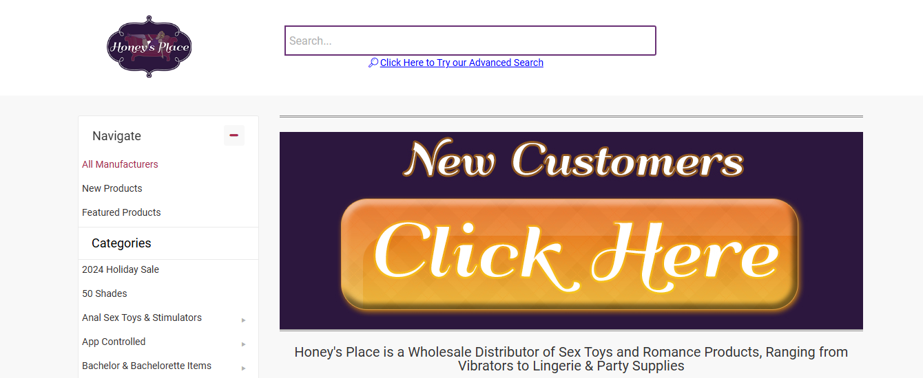 Honey’s Place, A Sex Toys Distributor In The USA