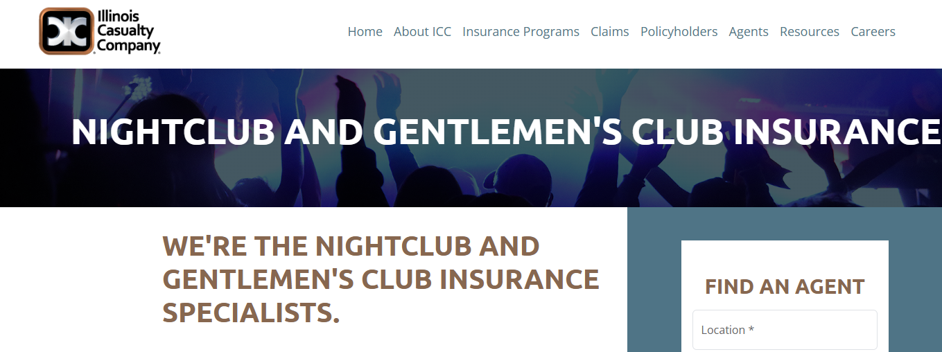 Illinois Casualty Company Offering Insurance for Nightclub and Gentlemen’s Club