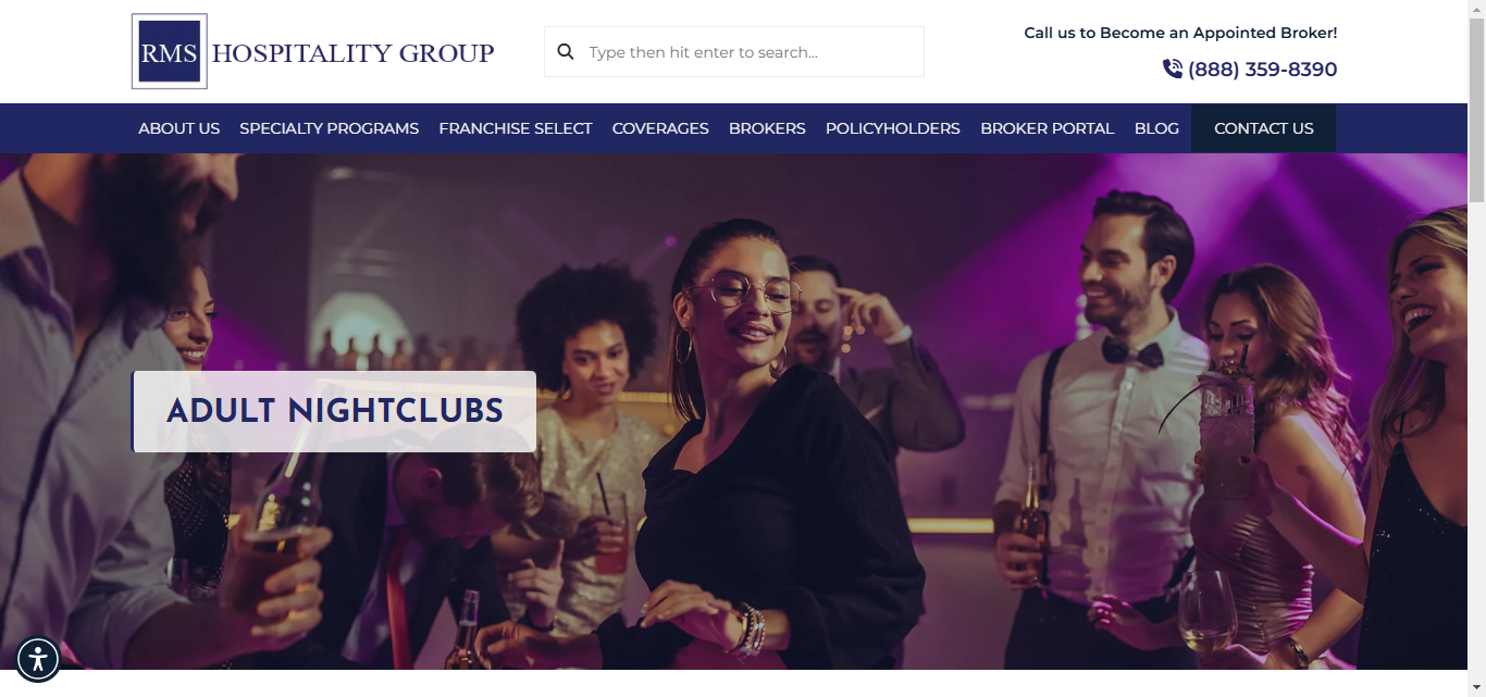 RMS Hospitality Group, Offering Insurances for Adult Nightclubs