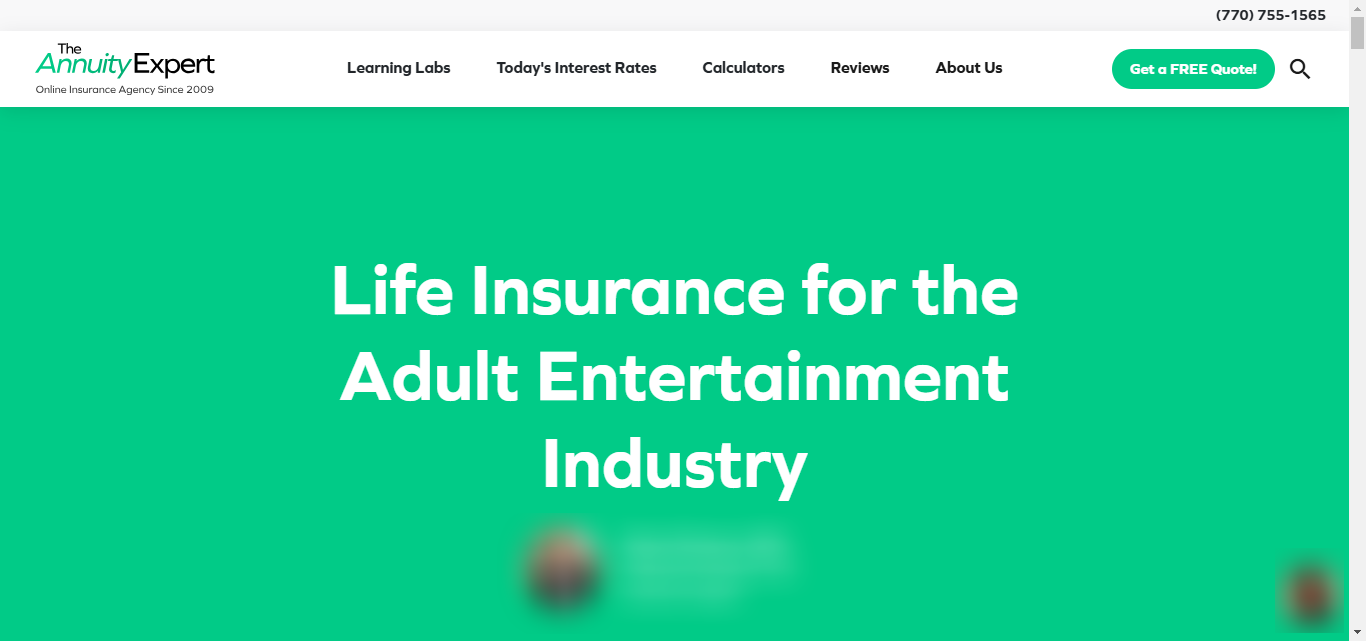 The Annuity Expert, Offering Life Insurance for the Adult Entertainment Industry People