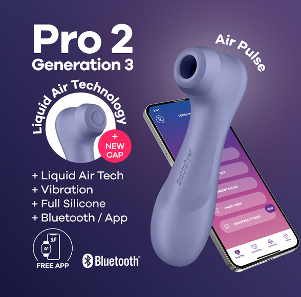 Satisfyer Pro 2 Generation 3 App-Controlled Vibrator