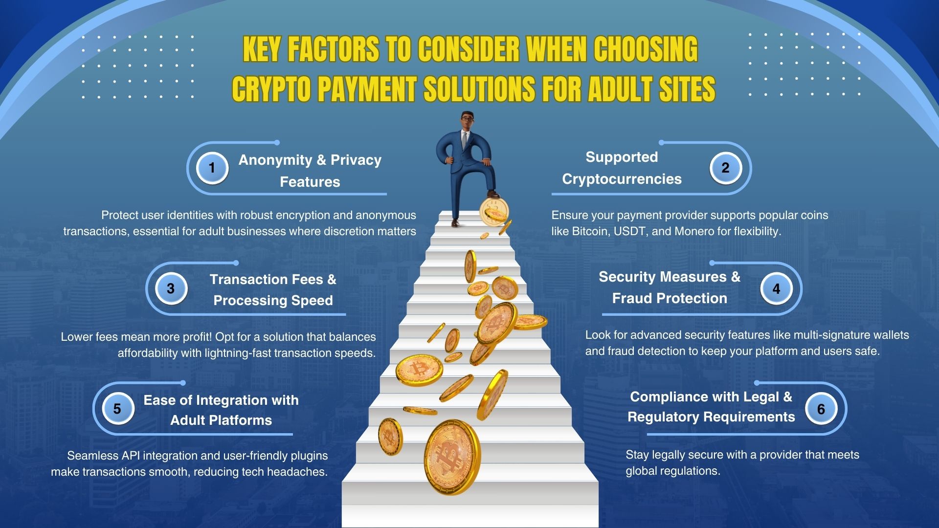 Factors to Consider When Opting for Crypto Payment Solutions for Adult Sites