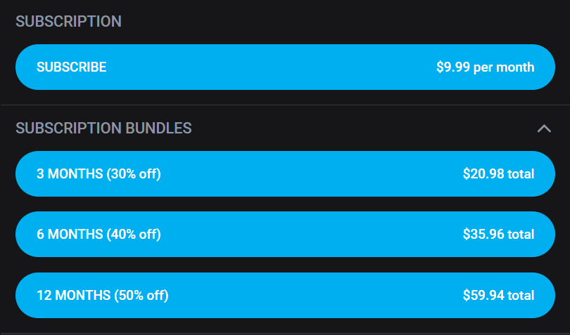 Subscription Bundles of Chris Salvatore in OnlyFans