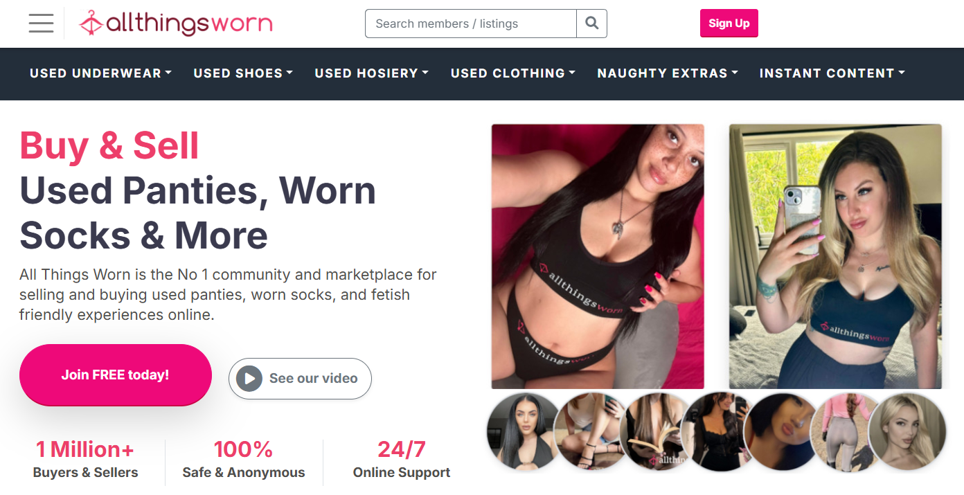 expand onlyfans feet business by selling socks, shoe accessories at allthingsworn
