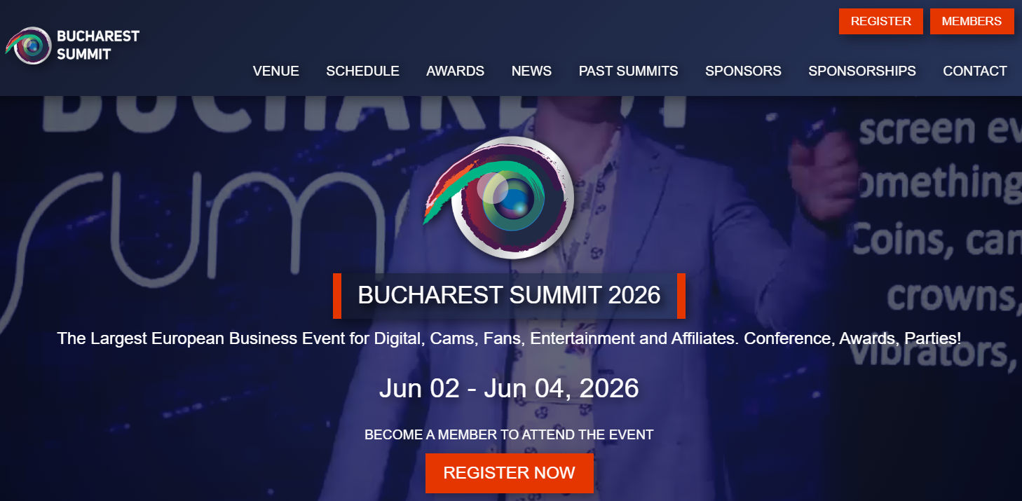 Bucharest Summit, the best B2B porn convention for content creators, cam platforms, and international investors
