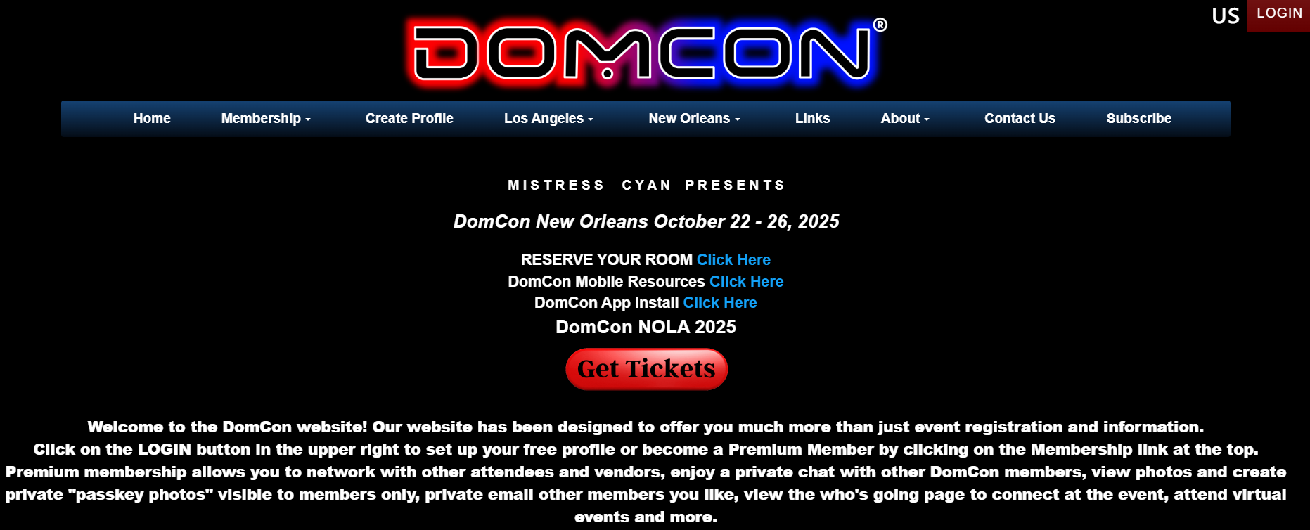 DomCon, a porn convention for BDSM professionals and lifestyle kinksters.