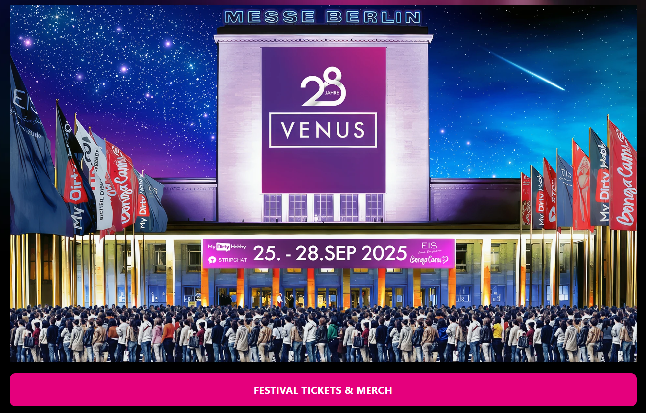 Venus Berlin, one of the best international porn conventions