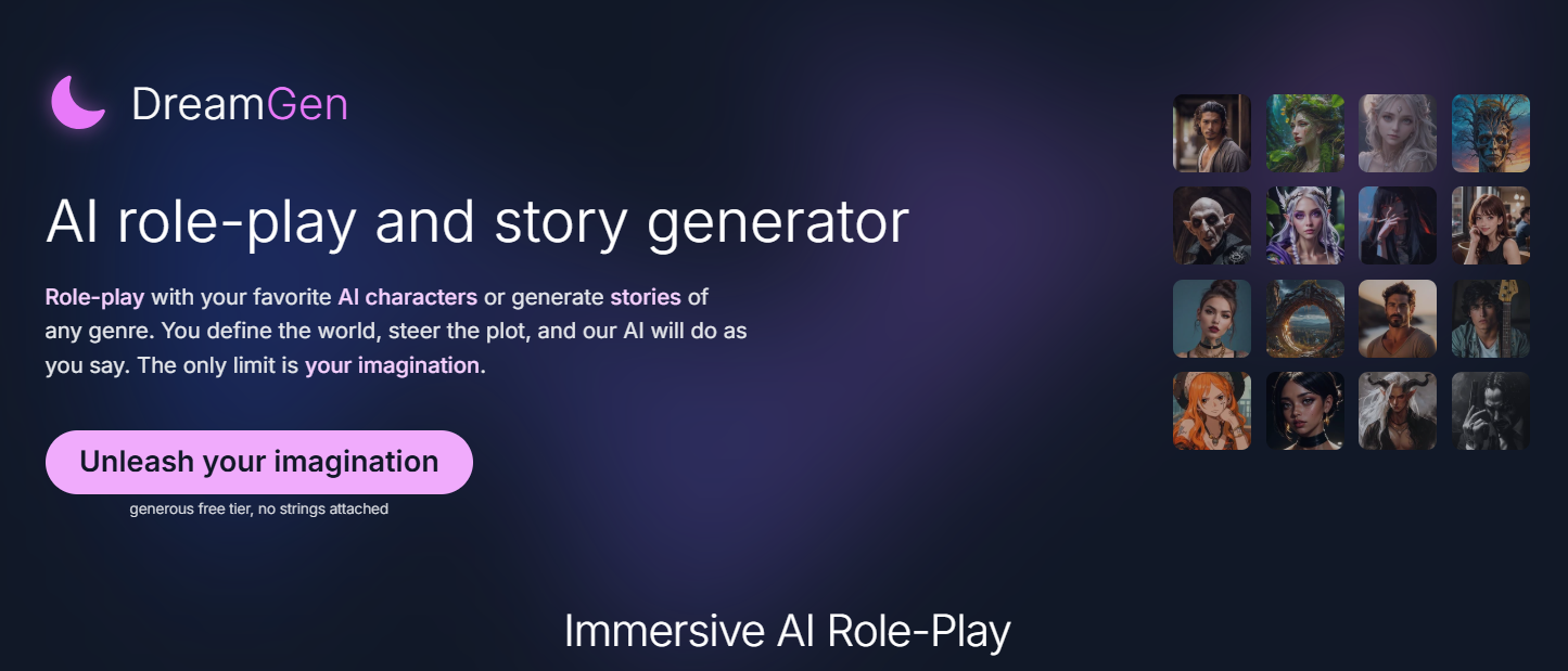 Dreamgen ai - Alternative for janitor