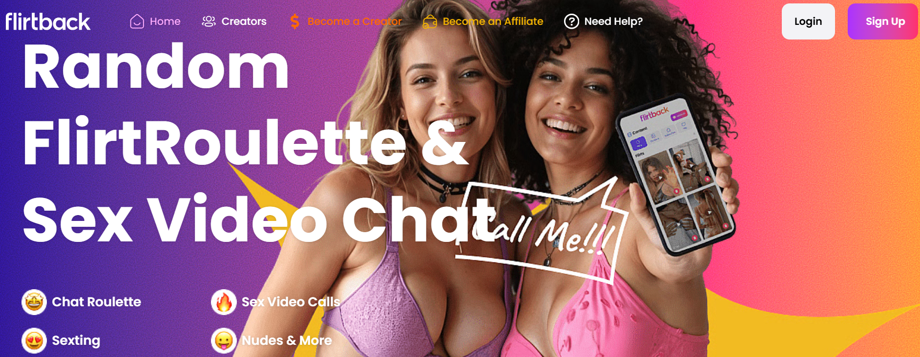FlirtBack, Best Alternative to SextPanther for Creators