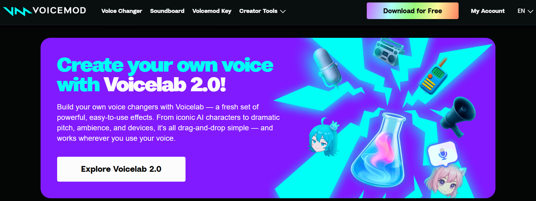 Voicemod, Voice generator tool to create AI porn