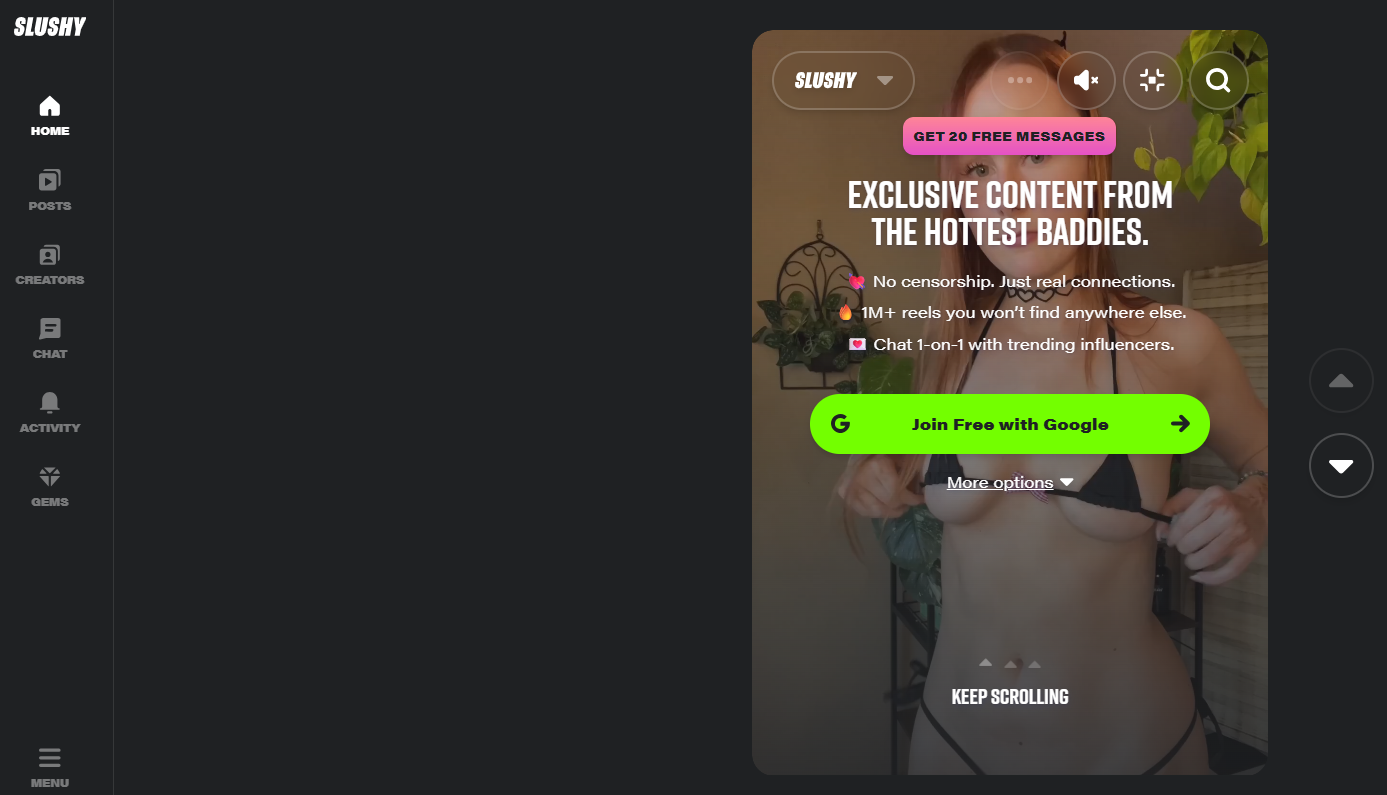 Slushy, an AI-powered OnlyFans alternative for creators