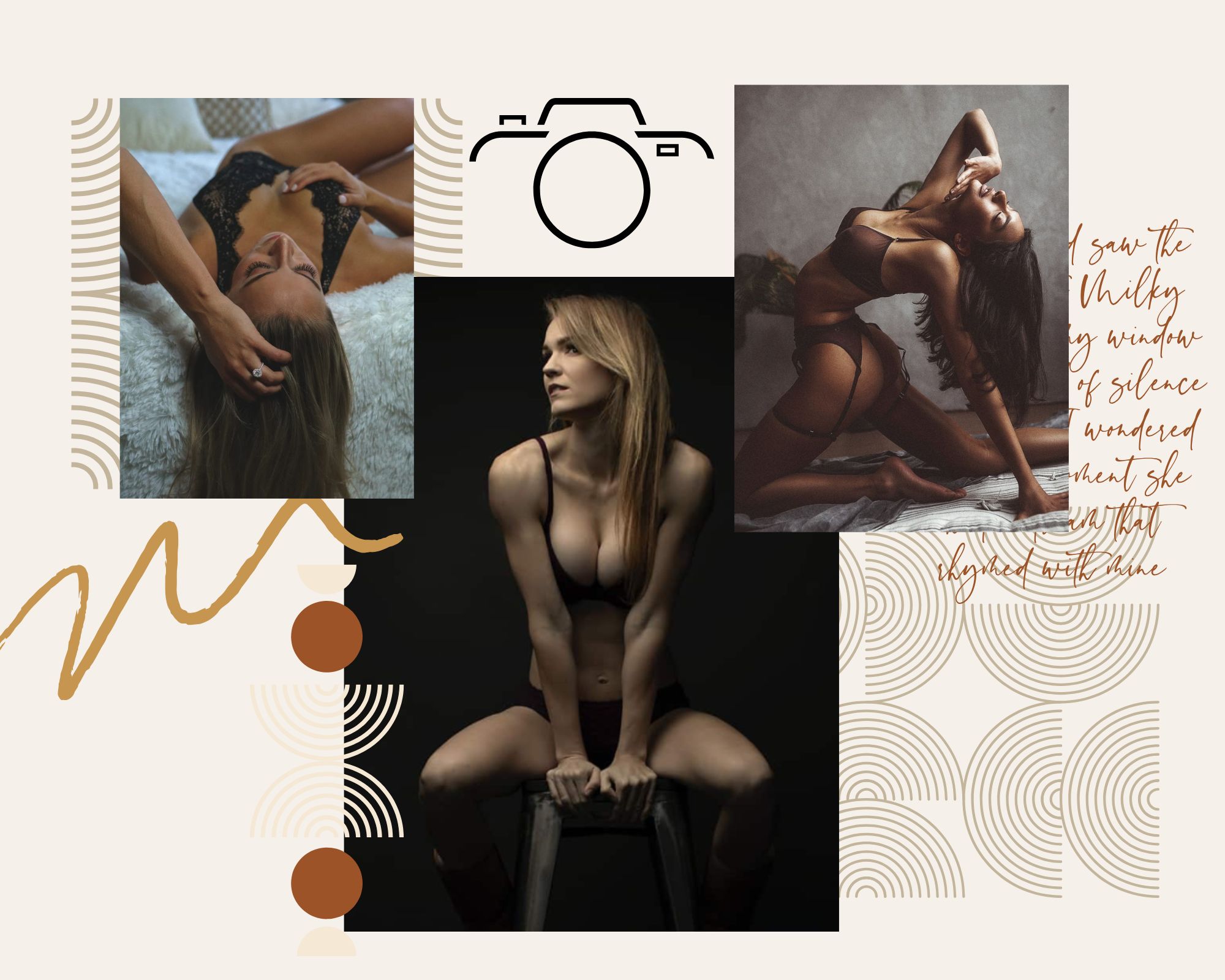 Best poses to take boob pics based on different body types for flattering results