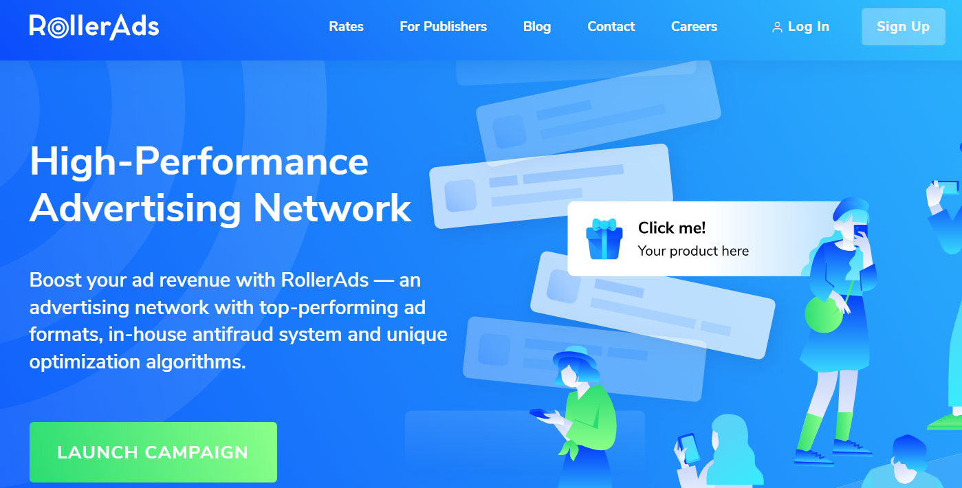 RollerAds - Fast-Growing Ad Network