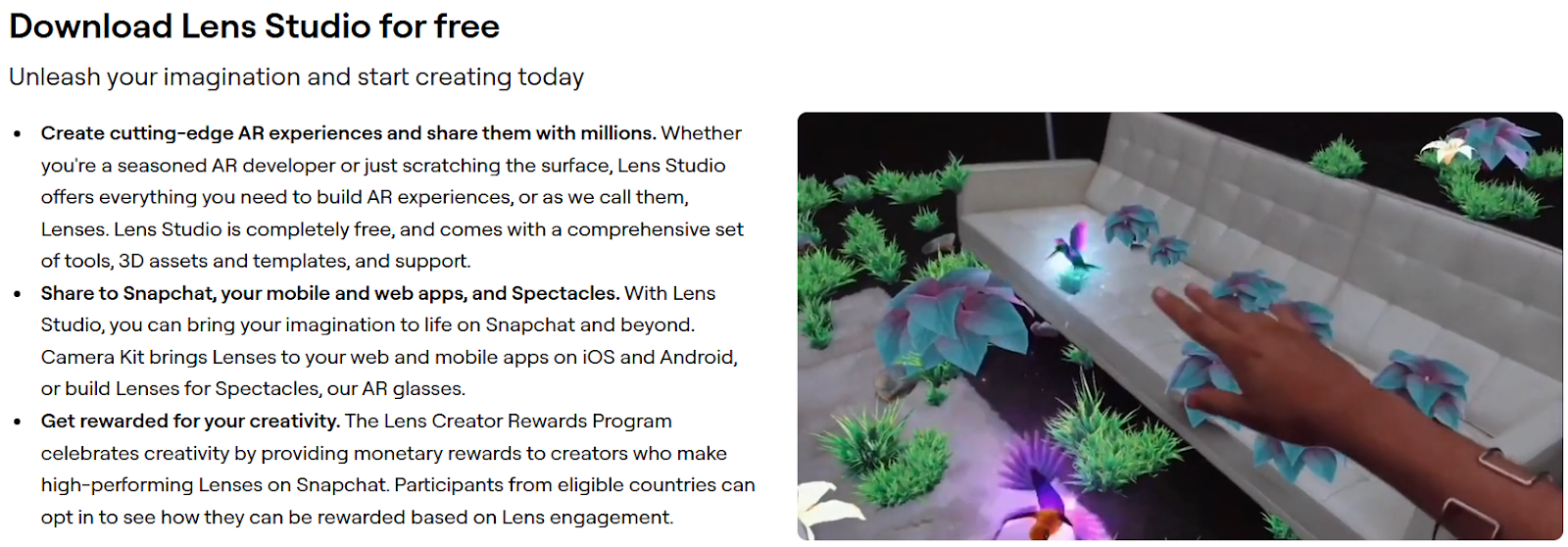 Lens Studio Features by Snapchat Inc